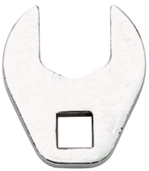 Proto - 11mm 1/4" Drive Full Polish Chrome Open End Crowfoot Wrench - 1-1/8" OAL - Industrial Tool & Supply
