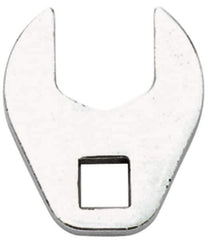 Proto - 24mm 3/8" Drive Full Polish Chrome Open End Crowfoot Wrench - 2-13/32" OAL - Industrial Tool & Supply
