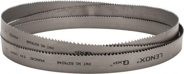 Lenox - 4 to 6 TPI, 11' 6" Long x 1-1/4" Wide x 0.042" Thick, Welded Band Saw Blade - Bi-Metal, Toothed Edge, Raker Tooth Set, Flexible Back, Contour Cutting - Industrial Tool & Supply