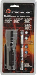 Streamlight - UV, White LED Bulb, 50 Lumens, Industrial/Tactical Flashlight - Black Aluminum Body, 3 AAA Alkaline Batteries Included - Industrial Tool & Supply