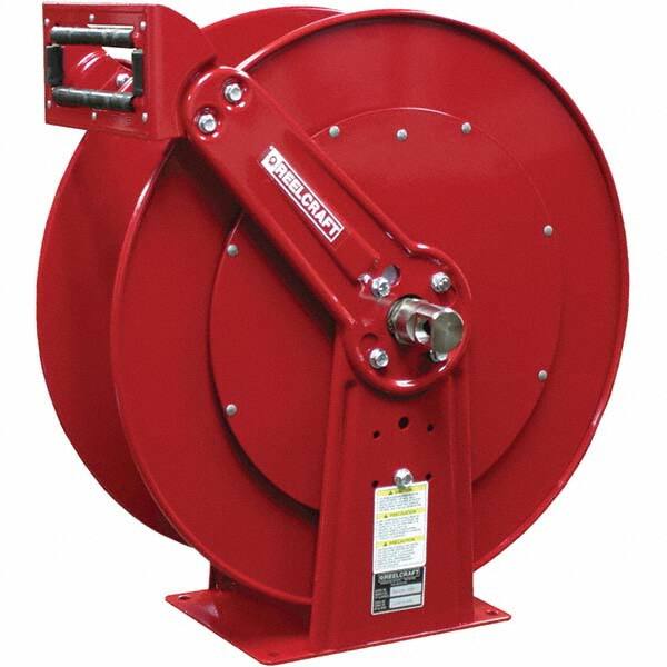 Reelcraft - 50' Spring Retractable Hose Reel - Industrial Tool & Supply