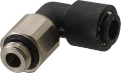 Legris - 6mm Outside Diam, 1/8 BSPP, Nylon Push-to-Connect Tube Male Swivel Elbow - 290 Max psi, Tube to Male BSPP Connection, Buna Nitrile O-Ring - Industrial Tool & Supply