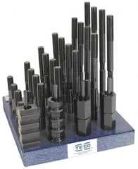 TE-CO - T-Nut & Stud Kits Stud Thread Sizes: M10x1.5 T-Slot Size (mm): 12.00 - Industrial Tool & Supply
