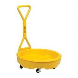 Eagle - Mobile Spill Containment Type: Wheeled Drum Tray w/Handle Number of Drums: 1 - Industrial Tool & Supply
