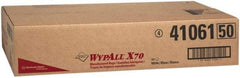 WypAll - X70 Dry Shop Towel/Industrial Wipes - 29-3/4" x 16" Sheet Size, White - Industrial Tool & Supply