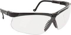 Uvex - Clear Lenses, Framed Safety Glasses - Scratch Resistant, Adjustable Temples, Size Universal, Wrap Around - Industrial Tool & Supply