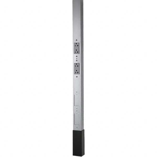 Hubbell Wiring Device-Kellems - Electrical Power & Wiring Service Poles Material: Aluminum Overall Length (Feet): 12 - Industrial Tool & Supply