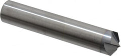 Accupro - 3/4" Diam 4 Flute Single End Solid Carbide Chamfer Mill - Industrial Tool & Supply