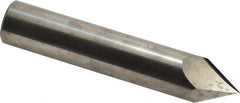 Accupro - 3/4" Diam 2 Flute Single End Solid Carbide Chamfer Mill - Industrial Tool & Supply