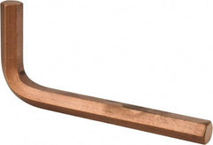 Ampco - 13mm Hex, Long Arm, Nonsparking Hex Key - 135mm OAL, Metric System of Measurement - Industrial Tool & Supply