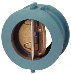 NIBCO - 8" Cast Iron Check Valve - Wafer, 200 WOG - Industrial Tool & Supply