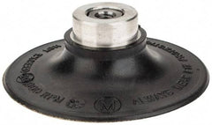 Standard Abrasives - 3" Diam Quick-Change Type R Disc Backing Pad - 1/4" Shank Diam, Medium Density, 20,000 RPM, Lockit Compatible - Industrial Tool & Supply