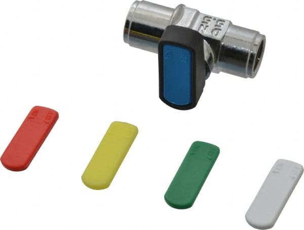 Aignep USA - 1/8" Pipe, Brass Miniature Ball Valve - Industrial Tool & Supply