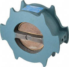 NIBCO - 4" Cast Iron Check Valve - Wafer, 200 WOG - Industrial Tool & Supply