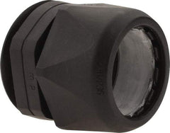Murrplastik - 1-1/4" Trade, Nylon Compression Straight Liquidtight Conduit Connector - Noninsulated - Industrial Tool & Supply