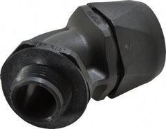Murrplastik - 3/4" Trade, Nylon Compression Angled Liquidtight Conduit Connector - Noninsulated - Industrial Tool & Supply