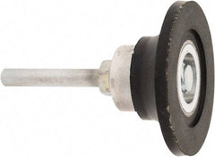 Standard Abrasives - 3" Diam Quick-Change Type S Disc Backing Pad - 1/4" Shank Diam, Medium Density, 20,000 RPM, SocAtt Compatible - Industrial Tool & Supply