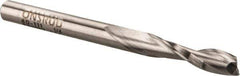 Onsrud - 1/4" Cutting Diam x 1" Length of Cut, 2 Flute, Upcut Spiral Router Bit - Uncoated, Right Hand Cut, High Speed Steel, 3" OAL x 1/4" Shank Diam, Double Edge, 19 to 32° Helix Angle - Industrial Tool & Supply