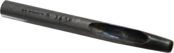 Made in USA - 7/32" Hollow Punch - 4" OAL, Steel - Industrial Tool & Supply