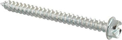 Value Collection - #12 Hex Washer Head Slotted Sheet Metal Screw - Steel, 2-1/2" Length Under Head, Grade 2 - Industrial Tool & Supply