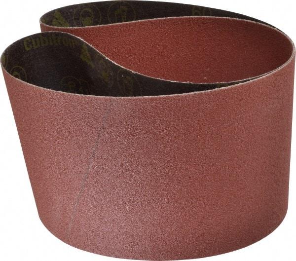 3M - 6" Wide x 48" OAL, 60 Grit, Ceramic Abrasive Belt - Ceramic, Medium, Coated, YN Weighted Cloth Backing, Wet/Dry, Series 963G - Industrial Tool & Supply