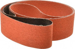 3M - 3" Wide x 132" OAL, 36 Grit, Ceramic Abrasive Belt - Ceramic, Very Coarse, Coated, YF Weighted Cloth Backing, Wet/Dry, Series 777F - Industrial Tool & Supply
