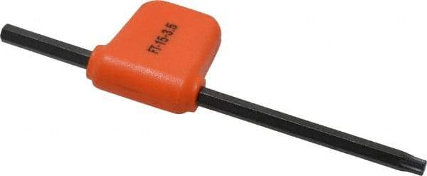 Kennametal - T15 Torx Drive, Flag Handle Driver for Indexable Tools - Industrial Tool & Supply