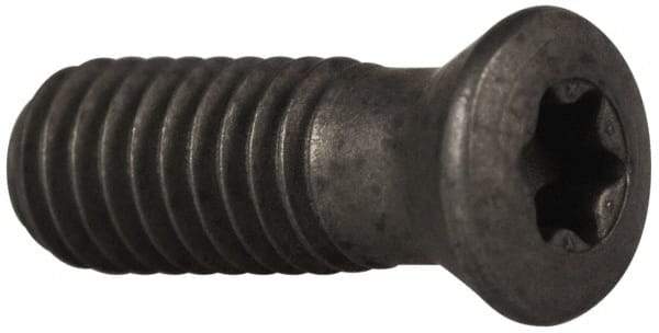 Kennametal - Torx Cap Screw for Indexable Milling & Turning - M6x1 Thread, For Use with Clamps - Industrial Tool & Supply