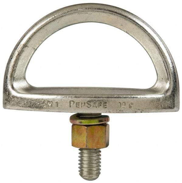 Miller - 1-1/4" Eye Length, Fixed D-Bolt Anchor - Steel - Industrial Tool & Supply