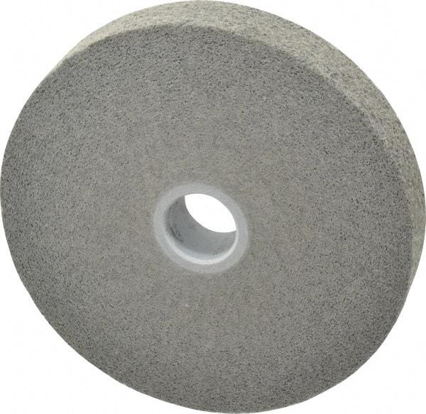 3M - 6" Diam, 1" Face Width, 1" Center Hole, Fine Grade, Silicon Carbide Deburring Wheel - Convolute, Hard Density 9 Grade, 6,000 RPM - Industrial Tool & Supply
