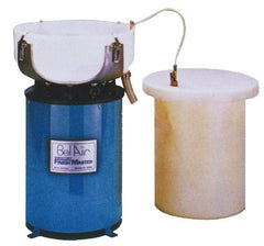 Bel-Air Finishing Supply - 1/10 hp, Vibratory Tumbler - Adjustable Amplitude, Flow Through Drain - Industrial Tool & Supply