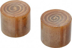 Garland - 1-1/4" Face Diam, Grade Medium Soft, Natural Hammer Tip/Face - Rawhide - Industrial Tool & Supply