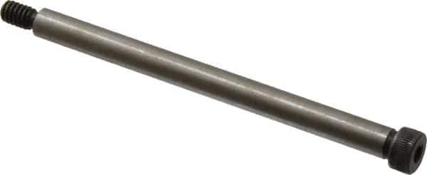 Value Collection - 5/16" Shoulder Diam x 4" Shoulder Length, 1/4-20 UNC, Hex Socket Shoulder Screw - 4140 Alloy Steel, Uncoated, 7/32" Head Height x 7/16" Head Diam - Industrial Tool & Supply