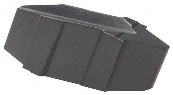 Iscar - 43561GPV Grade IC428, 4.03mm Cutting Width Carbide Grooving Insert - 3.42mm Max Depth of Cut, Neutral, 0.45mm Corner Radius, Al2O3 Finish - Industrial Tool & Supply