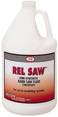 Relton - Rel Saw, 1 Gal Bottle Sawing Fluid - Semisynthetic, For Cleaning - Industrial Tool & Supply