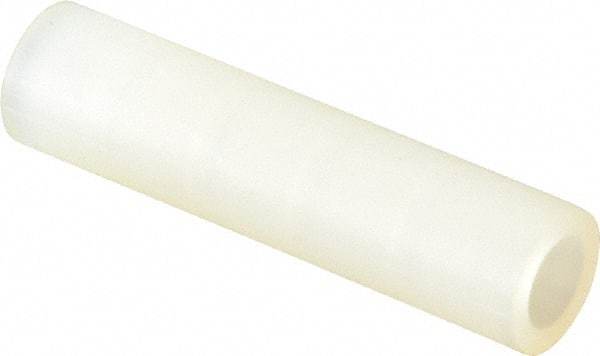 Electro Hardware - 0.116" ID x 3/16" OD, #4 Screw, Grade 101 Nylon Female Unthreaded Circuit Board Spacer - Round Body, Uncoated, 3/4" OAL - Industrial Tool & Supply