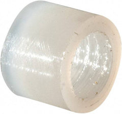 Electro Hardware - 0.171" ID x 1/4" OD, #8 Screw, Grade 101 Nylon Female Unthreaded Circuit Board Spacer - Round Body, Uncoated, 3/16" OAL - Industrial Tool & Supply