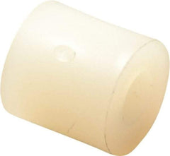 Electro Hardware - 0.116" ID x 1/4" OD, #4 Screw, Grade 101 Nylon Female Unthreaded Circuit Board Spacer - Round Body, Uncoated, 1/4" OAL - Industrial Tool & Supply
