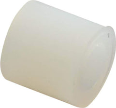 Electro Hardware - 0.141" ID x 1/4" OD, #6 Screw, Grade 101 Nylon Female Unthreaded Circuit Board Spacer - Round Body, Uncoated, 1/4" OAL - Industrial Tool & Supply