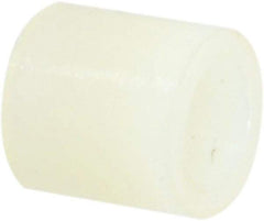 Electro Hardware - 0.171" ID x 1/4" OD, #8 Screw, Grade 101 Nylon Female Unthreaded Circuit Board Spacer - Round Body, Uncoated, 1/4" OAL - Industrial Tool & Supply