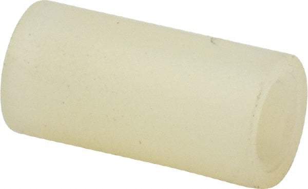 Electro Hardware - 0.141" ID x 1/4" OD, #6 Screw, Grade 101 Nylon Female Unthreaded Circuit Board Spacer - Round Body, Uncoated, 1/2" OAL - Industrial Tool & Supply