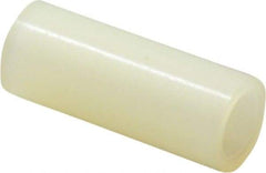 Electro Hardware - 0.171" ID x 1/4" OD, #8 Screw, Grade 101 Nylon Female Unthreaded Circuit Board Spacer - Round Body, Uncoated, 5/8" OAL - Industrial Tool & Supply