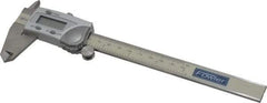 Fowler - 0 to 150mm Range, 0.01mm Resolution, IP54 Electronic Caliper - Stainless Steel with 1.56" Stainless Steel Jaws, 0.02mm Accuracy, SPC Output - Industrial Tool & Supply