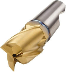 Seco - MM16 E06 Grade F30M Carbide End Milling Tip Insert - 3 Flutes, 0.787" Cutting Diam, 0.59" Depth of Cut, 0.793" Extension, 30° Helix - Industrial Tool & Supply