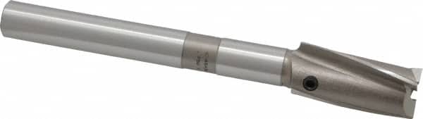 Cleveland - 3/4" Diam, 1/2" Shank, Diam, 3 Flutes, Straight Shank, Interchangeable Pilot Counterbore - Industrial Tool & Supply