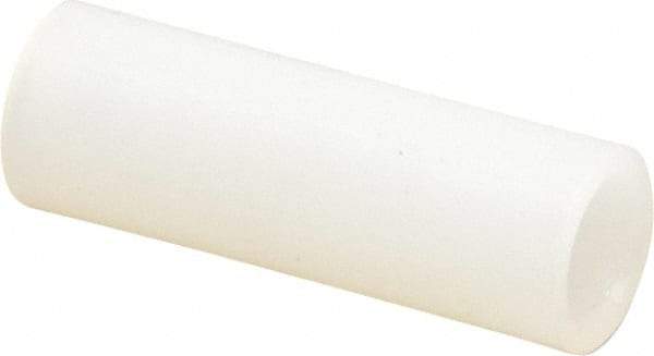 Electro Hardware - 0.171" ID x 1/4" OD, #8 Screw, Grade 101 Nylon Female Unthreaded Circuit Board Spacer - Round Body, Uncoated, 3/4" OAL - Industrial Tool & Supply