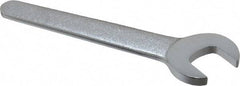 Proto - 24mm Standard Service Open End Wrench - 6-7/8" OAL, Single End, Satin Finish, 30° Head Angle - Industrial Tool & Supply
