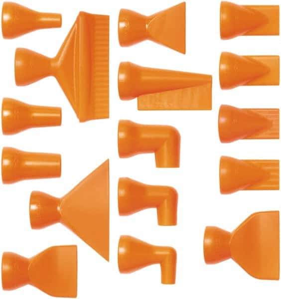 Loc-Line - 1/2" Hose Inside Diam x 1/2" Nozzle Diam, Coolant Hose Nozzle Kit - For Use with Snap Together Hose System, 16 Pieces - Industrial Tool & Supply