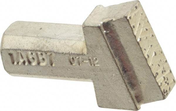 Norton - 1A-B, 7/16" Shank Diam Multi-Point Diamond Dresser - 3/4" Long x 5/16" Thick Head - Industrial Tool & Supply