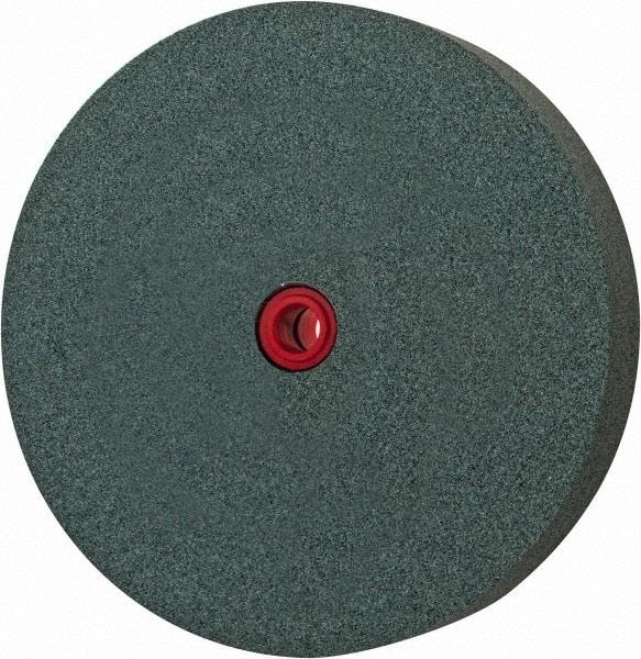Norton - 60 Grit Silicon Carbide Bench & Pedestal Grinding Wheel - 10" Diam x 1-1/4" Hole x 1-1/2" Thick, 2485 Max RPM, I Hardness, Medium Grade , Vitrified Bond - Industrial Tool & Supply